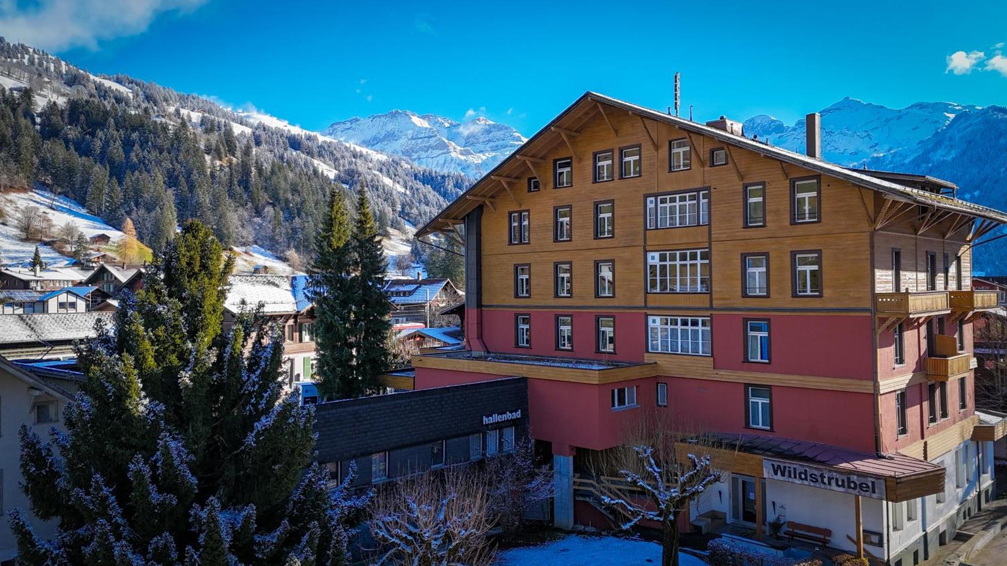 Sporthotel Wildstrubel Ленк Экстерьер фото